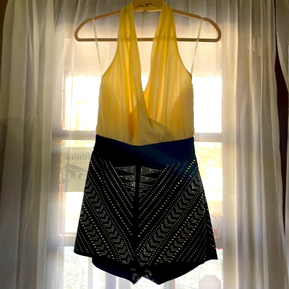 Beaded romper